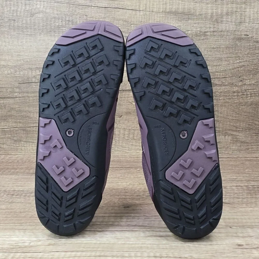 Xero Shoes DayLite Hiker Fusion Women's Sz 8.5 Mulberry Black Trail Hiking Shoes